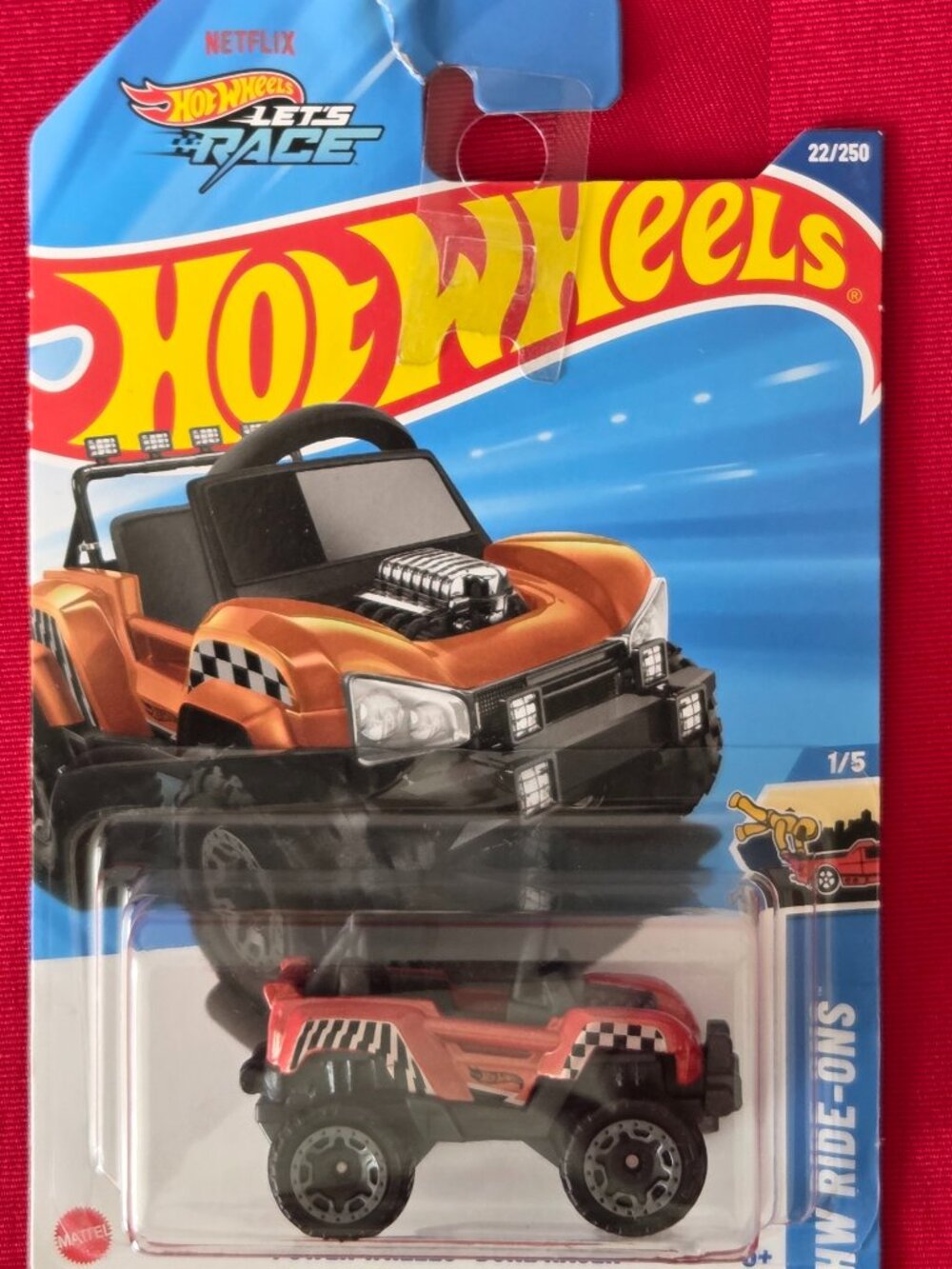 2024 HOT WHEELS, POWER WHEELS DUNE RACER, #1, MINT IN THE PACKAGE!!!